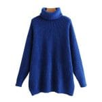 Pull Oversize Vintage Bleu Royal - Louise Vintage