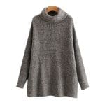 Pull Oversize Vintage Gris - Louise Vintage