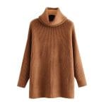 Pull Oversize Vintage Marron - Louise Vintage