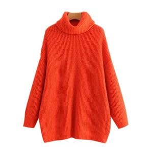 Pull Oversize Vintage Orange - Louise Vintage