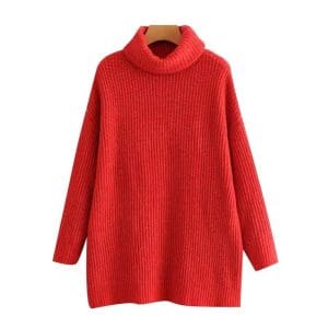 Pull Oversize Vintage Rouge - Louise Vintage