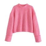 Pull Rose Vintage Manches Longues - Louise Vintage