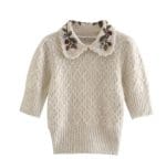 Pull Vintage Broderie - Louise Vintage