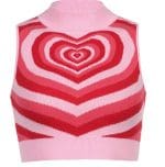 Pull Vintage Coeur Rose - Louise Vintage