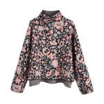 Pull Vintage Col Haut à Fleurs - Louise Vintage