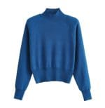 Pull Vintage Gros Col Bleu - Louise Vintage