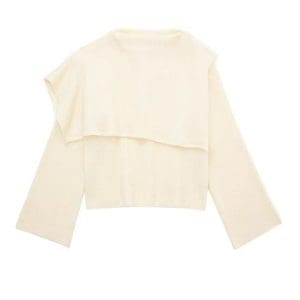 Pull Vintage Outfit Beige - Louise Vintage