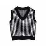 Pull Vintage Petits Carreaux - Louise Vintage