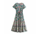 Robe à Fleurs Années 70 - Louise Vintage