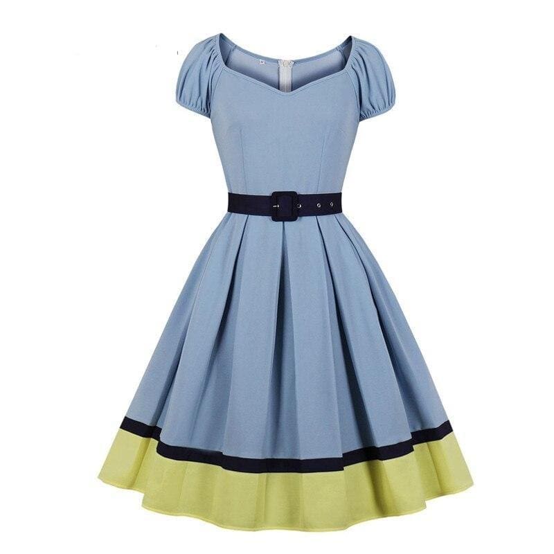 Robe Année 50 Bicolore - Louise Vintage