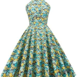 Robe Année 50 Chic Fleurs - Louise Vintage