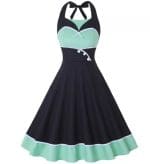 Robe Année 50 Décolletée - Louise Vintage