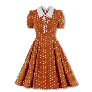 Robe Année 50 Paris Café - Louise Vintage