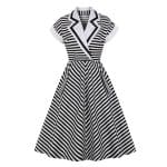 Robe Année 50 Rayée - Louise Vintage