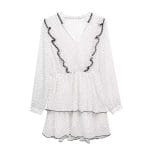 Robe Année 70 Chic à Pois - Louise Vintage