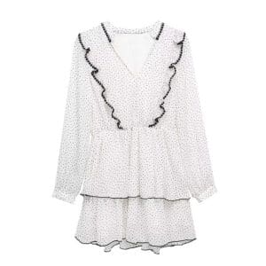 Robe Année 70 Chic à Pois - Louise Vintage