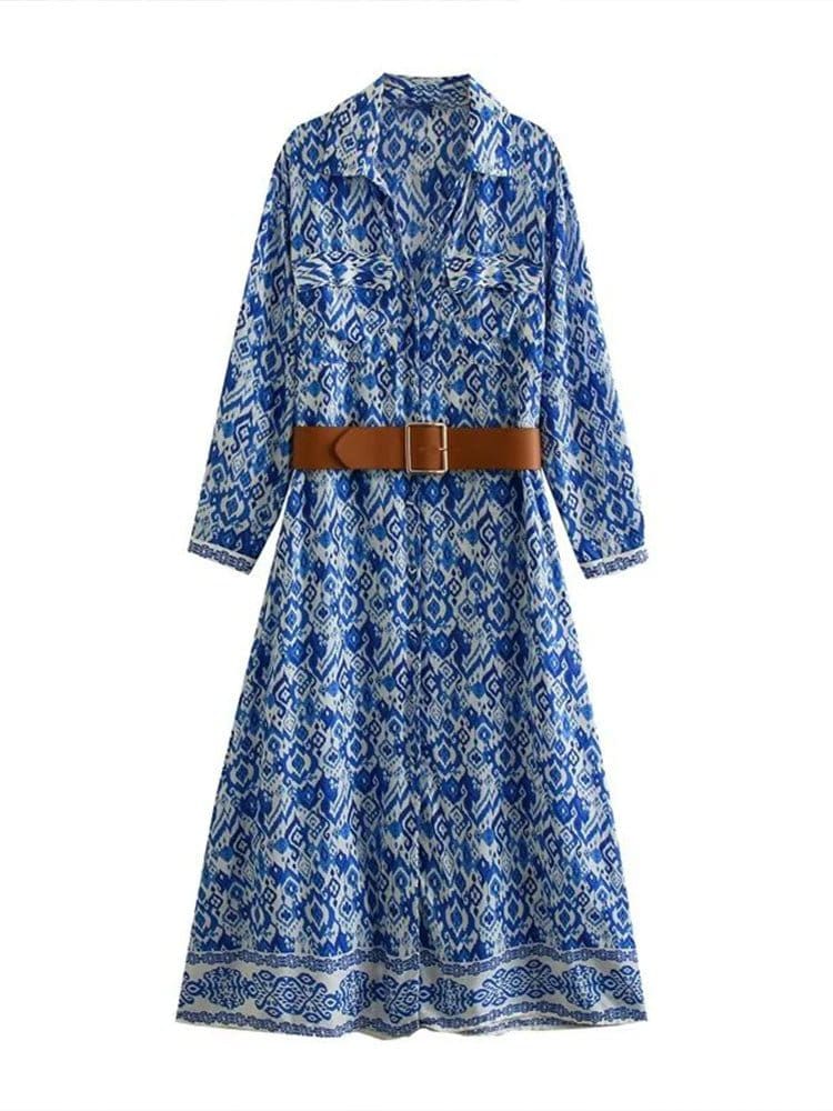 Robe Année 70 Chic Heart - Louise Vintage