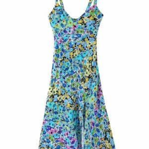 Robe Année 70 Chic Liberty - Louise Vintage
