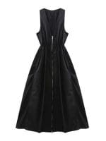 Robe Année 70 Hippie Noire - Louise Vintage