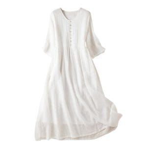 Robe Année 70 Léopard - Louise Vintage