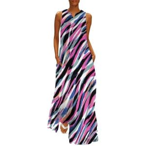 Robe Année 70 Vintage Fluide - Louise Vintage