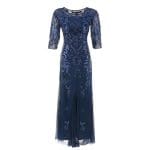 Robe Années 20 Grande Taille Bleu - Louise Vintage