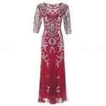 Robe Années 20 Rouge Vintage - Louise Vintage