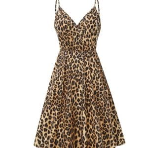 Robe Années 50 Léopard - Louise Vintage