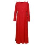Robe Années 50 Rouge Automne - Louise Vintage