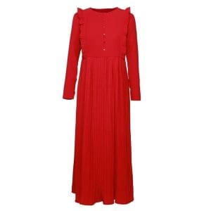 Robe Années 50 Rouge Automne - Louise Vintage