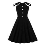 Robe Années 50 Sans Manche - Louise Vintage