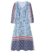 Robe Années 70 Hippie Flower Power - Louise Vintage