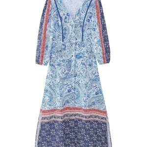 Robe Années 70 Hippie Flower Power - Louise Vintage
