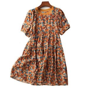 Robe Années 70 Hippie Liberty - Louise Vintage