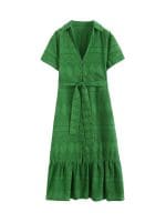 Robe Années 70 Hippie Peace & Love - Louise Vintage