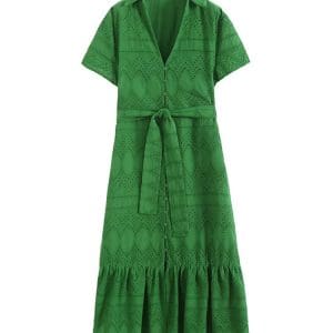Robe Années 70 Hippie Peace & Love - Louise Vintage
