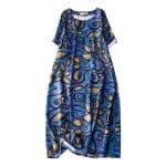 Robe Années 70 Motifs Panthère - Louise Vintage