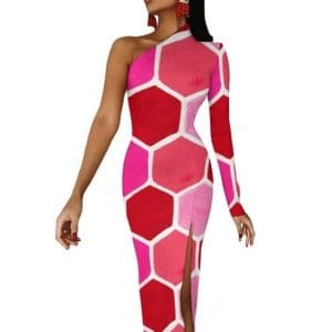 Robe Années 70 Rose - Louise Vintage