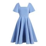 Robe Bleu Pastel Années 50 - Louise Vintage