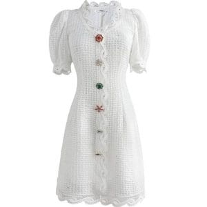 Robe Boutonnée Devant Vintage - Louise Vintage