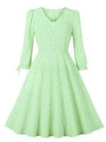 Robe Boutonnée Vintage - Louise Vintage