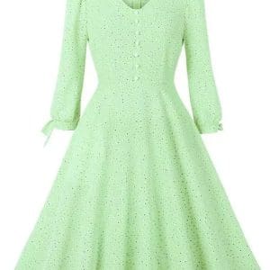 Robe Boutonnée Vintage - Louise Vintage