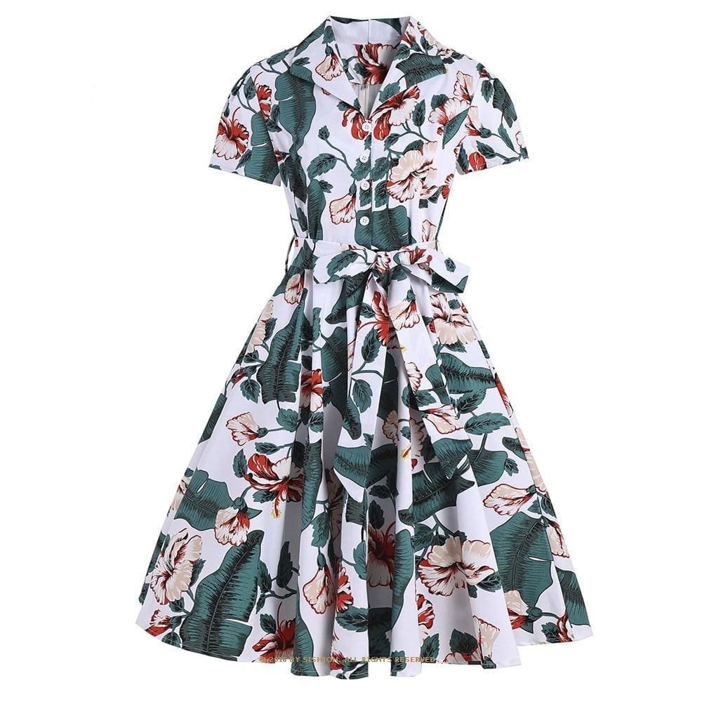 Robe Chemisier Année 50 - Louise Vintage