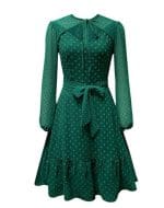 Robe Chic Années 50 Manches Longues - Louise Vintage