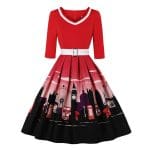 Robe des Années 50 Grande Taille London - Louise Vintage