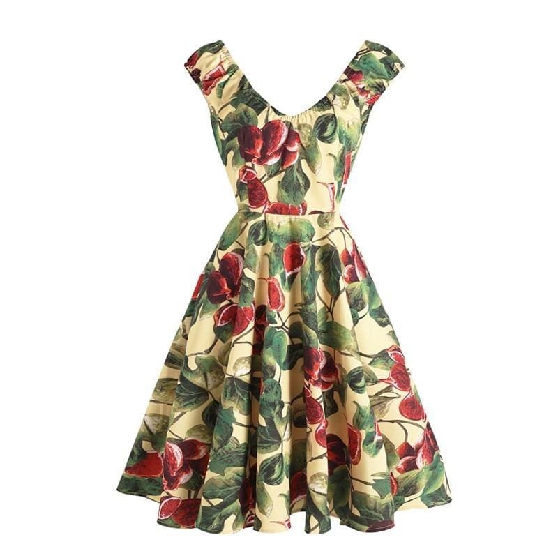 Robe Dos Nu Année 50 - Louise Vintage