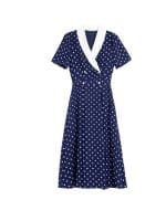 Robe Droite à Pois Vintage - Louise Vintage