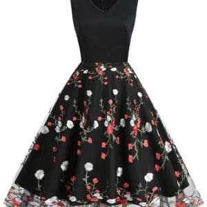 Robe Evasée Année 50 - Louise Vintage