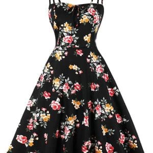 Robe Fille Rockabilly Année 50 - Louise Vintage