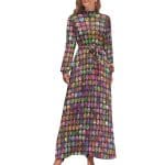 Robe Longue Disco Année 70 - Louise Vintage